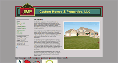 Desktop Screenshot of jmfcustomhomes.com